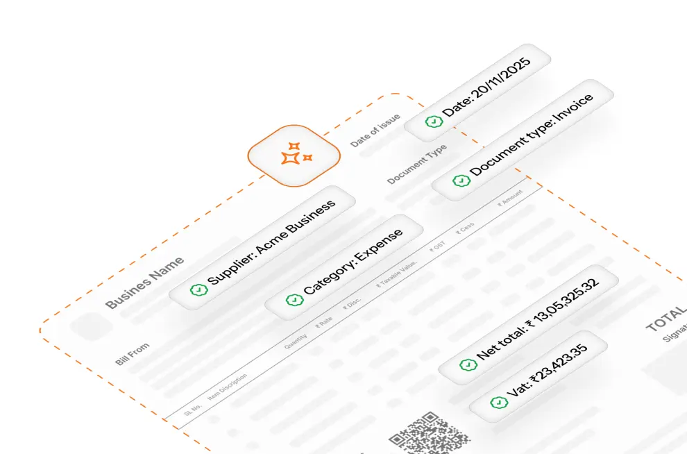 Structured data extraction from invoices with OCR + SLM